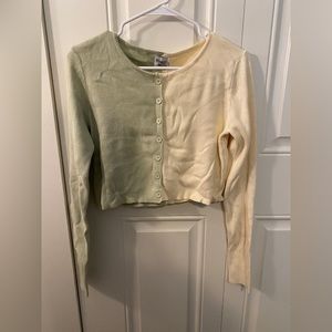 Princess Polly dual tone cardigan NWT